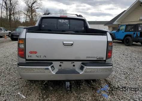 2006 Honda Ridgeline Rtl z USA, uszkodzony, nr VIN 2HJYK16576H512456